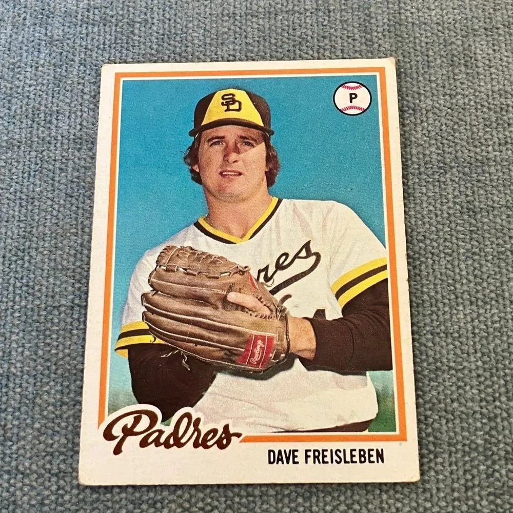 1978 Topps San Diego Padres Baseball Card Trading Card